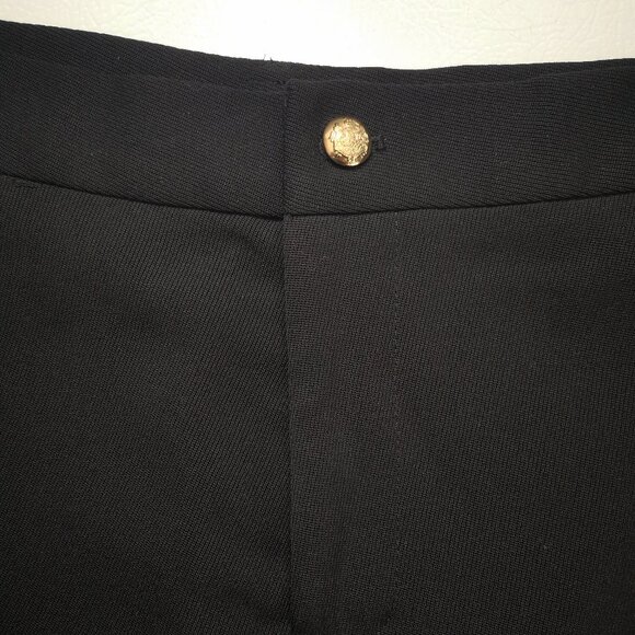 Lauren Ralph Lauren Ladies Size 16W Black Straight Legs 100% Wool Dress Pants - Picture 6 of 12